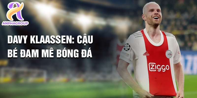 Davy Klaassen: Hành Trình Vươn Lên Đỉnh Cao Sự Nghiệp 1 Davy Klaassen: cậu bé đam mê bóng đá